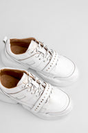 Zapatillas Gem Strap Blanco Tachas