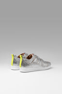 Zapatillas Icon Correa Plata Amarillo Fluo Metalizado