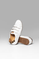 Zapatillas Planas Rap Blanco Estampado Animal
