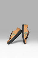 Zapatillas Icon Base Marrón Negro Verde Estampado Animal Marca