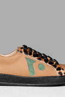 Zapatillas Icon Base Marrón Negro Verde Animal Print Marca