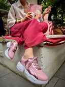 Sneakers Gem Flow Pink Metalized
