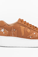 Sneakers Cloud Base Brown Studs Brand Catalog 1