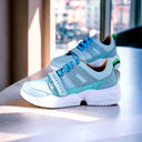 Sneakers Gem Strap Light Blue Metalized Studs Catalog 5