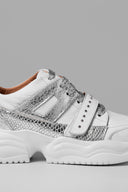 Sneakers Gem Strap White Silver Fluo Metalized Studs Catalog 1