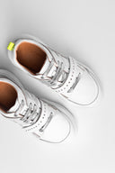 Sneakers Gem Strap White Silver Fluo Metalized Studs Catalog 4