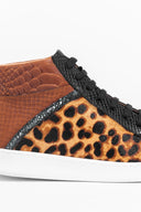 Sneakers High Pro Brown Black Animal Print Catalog 1