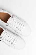 Sneakers Icon Base White Silver Studs Brand Catalog 4