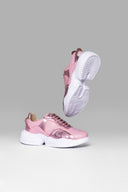 Zapatillas Gem Flow Rosa Metalizadas