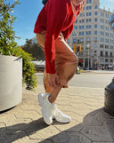 Sneakers Gem Flow White Silver Platine